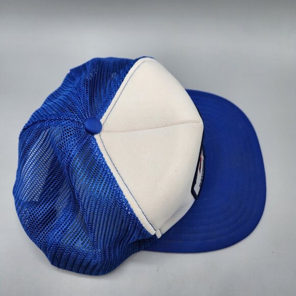 Mile 0 Vintage Car Club Trucker Hat Adjustable Mesh Blue Vintage - Picture 6 of 11